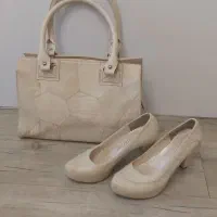 کیف و کفش کرم سایز ۳۷