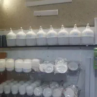 لامپ ال ای دی و محافظ برق یکسال گارانتی