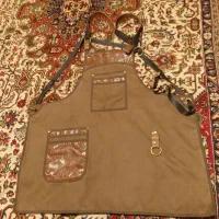پیشبند چرم باریستا و آرایشگر