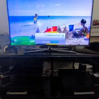 تلویزیون با عینک و میز فول اچ دی سامسونگ ۴۶ اینچ|تلویزیون و پروژکتور|تهران, شادمان|دیوار