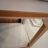 میز اتو و کار دو طبقه چوب روسی