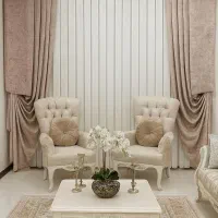 انواع پرده حراجی|پرده، رانر، رومیزی|خرمآباد, |دیوار