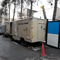 اجاره کمپرسور دیزل ۷۵۰ و۹۰۰ و فشار قوی اجاره