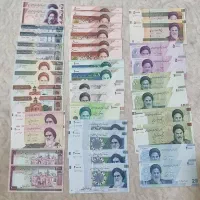 ۲۰ جفت اسکناس بانکی بدون تکرار