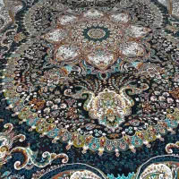 فرش چیچک سرمه ای|فرش|کوهدشت, |دیوار