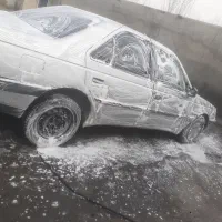 پژو ۴۰۵ دوسه لکه رنگ متور تعویض قانونی