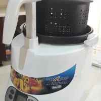 پاستاپز سفید خودکار ایتالیا Delonghi همراه راهنما|اجاق گاز و لوازم برقی پخت‌وپز|تهران, فرحزاد|دیوار