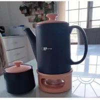 ست قوری وارمر دار با قندان