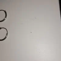 گوشواره حلقه ای نقره