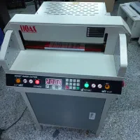 دستگاه گیوتین برقی برش کاغذ کاتر کتاب تمام برقی