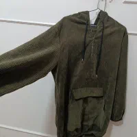 پالتو آستر کشی کلاه دار گرم سویشرت زیپ دار کبریتی|لباس|مشهد, کلاهدوز|دیوار