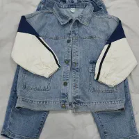 کت و شلوار جین پسرانه ۹ الی ۱۰ ساله