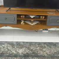 ست میز تی وی و جاکفشی و اینه کنسول درحدنو|میز تلویزیون|فسا, |دیوار