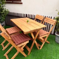 بزرگترین تولید کننده میزو صندلی چوبی تاشو دکرمان|میز و صندلی غذاخوری|کرمان, |دیوار