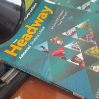 کتاب headway advanced کاملا نو و بدون نوشته