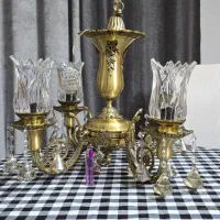 لوستر ساعت و شمعدان|لوستر و چراغ آویز|مشهد, دانشجو|دیوار