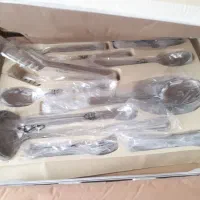 سرویس قاشق چنگال۱۲۴پارچه تلیپ اصل آلمان|ظروف سرو و پذیرایی|رشت, آتشگاه|دیوار