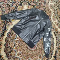 سویشرت طرح چرم