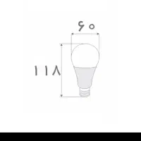 لامپ ۹ وات ال ای دی ،چراغ،روشنایی|لامپ و چراغ|تبریز, |دیوار