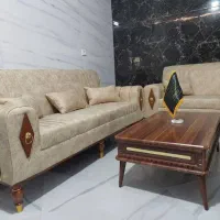 مبلمان هفت‌نفره با طراحی خاص و کیفیت بالا+روشنا|مبلمان خانگی و میز عسلی|رشت, جانبازان|دیوار