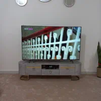 سرویس میز ال ای دی و آینه کنسول