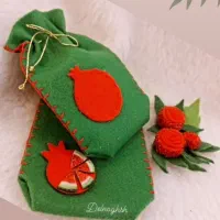 تزیینات نمدی یلدایی|صنایع دستی و سایر لوازم تزئینی|خرمآباد, |دیوار