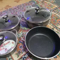 سرویس هفت پارچه قابلمه تفلون