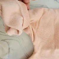 ست سه تکه پافر شلوار بلوز نوزادی گلدوزی شده|کفش و لباس بچه|کاشان, صنعت|دیوار
