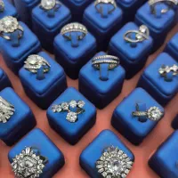 انگشترهای سنگ بزرگ|جواهرات|تبریز, |دیوار