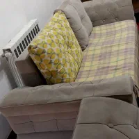 مبل هشت نفره با چوب نراد
