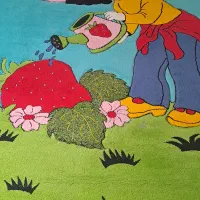 قالی اتاق کودک|گلیم، جاجیم، گبه|شیراز, آبیاری|دیوار