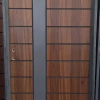 درب اتاقی چوبی با چهارچوب از دم قسط (بدون پول پیش)|مصالح و تجهیزات ساختمان|بم, |دیوار