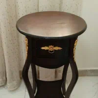 میز تلفن چوبی در حد نو