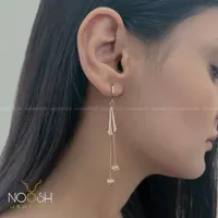 گوشواره آبکاری طلا