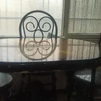 میز بیضی اشپز خونه چهار نفره|میز و صندلی غذاخوری|تهران, پاسداران|دیوار