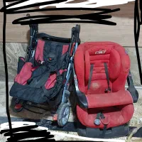 صندلی ماشین کودک و کالسکه