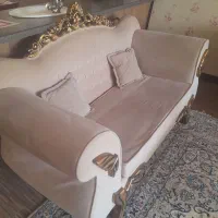 دوعددکاناپه مبل ۵نفره|مبلمان خانگی و میز عسلی|اصفهان, عسگریه|دیوار