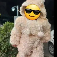 کاپشن سرهمی خزدار  نو . دخترانه|کفش و لباس بچه|مشهد, هدایت|دیوار