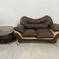 مبل اداری همراه بایک عددجلومبلی