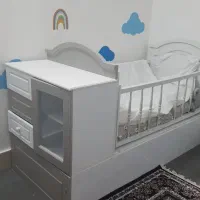 سرویس خواب کودک و‌نوجوان در حد نو چهار کاره|تخت و سرویس خواب|تربت جام, یحیی آباد|دیوار