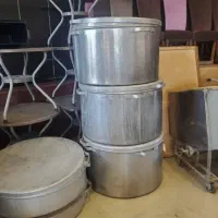 فروش و خریدار قابلمه/دیگ/ظروف آلومینیومی مسی روحی