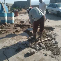 تخریب و کانال کشی لوله فاضلاب|خدمات پیشه و مهارت|کلاله, |دیوار