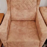 فروش مبل ۷ نفره+میز بزرگ +۳عدد گل میز در حد نو|مبلمان خانگی و میز عسلی|بوشهر, |دیوار
