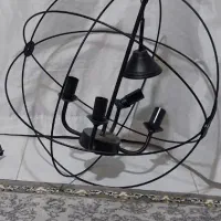 لوستر ۴شاخه فلزی