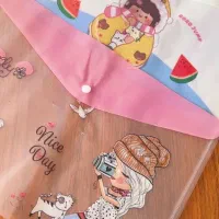 پوشه دکمه دار فانتزی