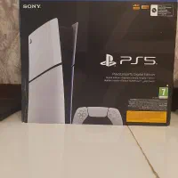 کنسول بازی ps5 slim 1TB تک دسته کارتون دار