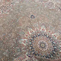 دو فرش گردویی سه در چهار