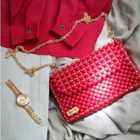 کیف مرواریدی