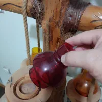 درختچه تزئینی ،گلدان شیشهای،کوزه ای،میز تلفن چوبی|حراج|کرج, شهرک فهمیده|دیوار