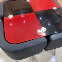 میزناهار خوری/۴نفره/شیشه ای|میز و صندلی غذاخوری|آستارا, |دیوار